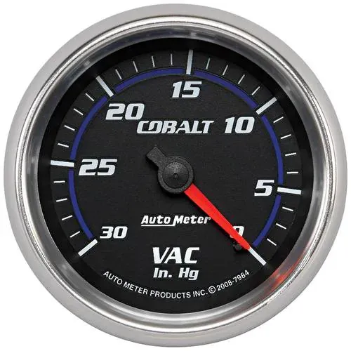 Auto Meter Cobalt 2-5/8 Inch Vacuum Gauge – 7984