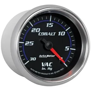 Auto Meter Cobalt 2-5/8 Inch Vacuum Gauge – 7984 - view 3