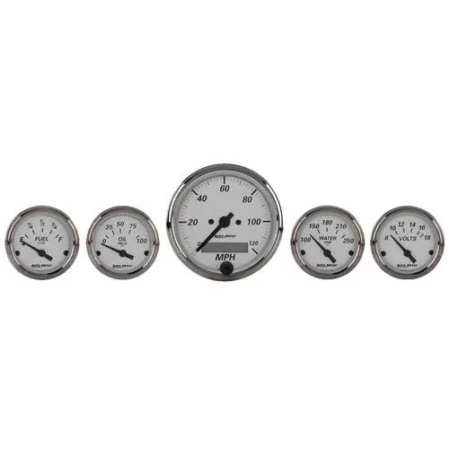 Auto Meter American Platinum Gauge Set – 1902
