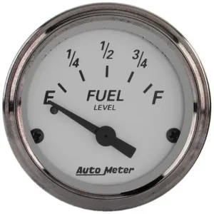 Auto Meter American Platinum 2-1/16 Inch Fuel Level Gauge – 1904
