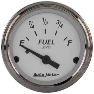 Auto Meter American Platinum 2-1/16 Inch Fuel Level Gauge – 1905