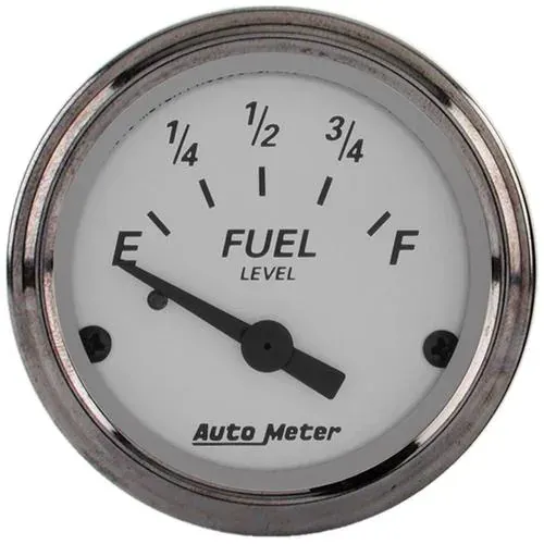 Auto Meter American Platinum 2-1/16 Inch Fuel Level Gauge – 1905
