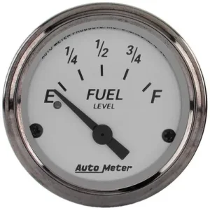 Auto Meter American Platinum 2-1/16 Inch Fuel Level Gauge – 1906