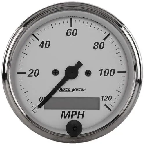 Auto Meter American Platinum 3-1/8 Inch Speedometer Gauge – 1988