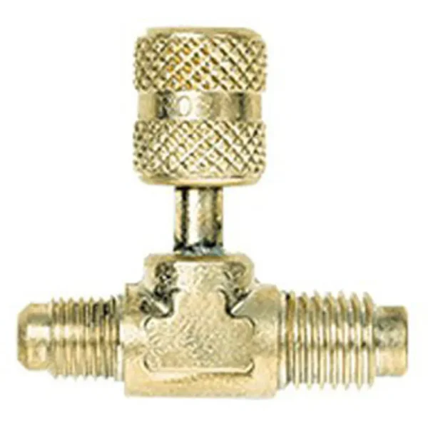 Robinair HVAC Screw-On Inlet Adapter, 1/4″ MFL x 1/2″ ACME (15555)