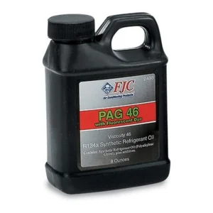 FJC PAG Oil 46 with UV Dye for R134a Systems, 8 oz (2493)