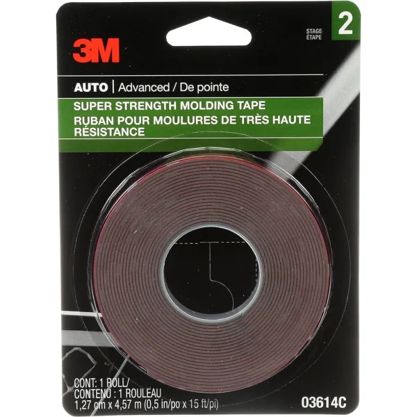 3M 1/2″ x 15′ Scotch-Mount Molding Tape (03614)