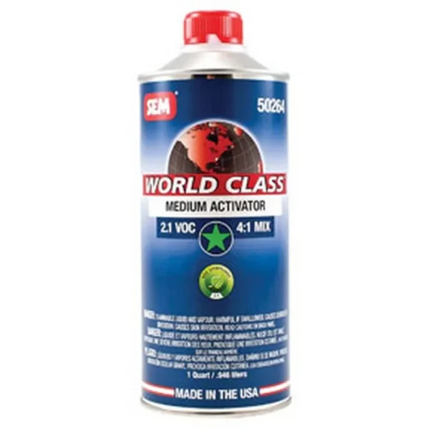 SEM Paints 50264 World Class 2.1 VOC Medium Activator, Cone Quart Can