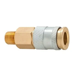 Amflo C91 Coupler Brass 1/4″ Hi Flo/HVLP