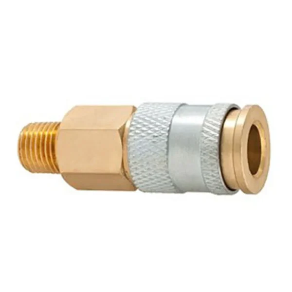 Amflo C91 Coupler Brass 1/4″ Hi Flo/HVLP