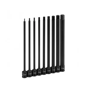 Grey Pneumatic 1/4″ Drive 7 Piece 6 Length Metric Hex Driver Set (9269MH)