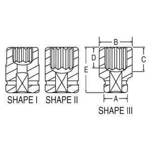 Grey Pneumatic 1″ Drive 2″ 12-Point Standard Impact Socket (4264R) - view 2