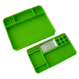 Viper Tool Storage Lime Green 2-Pc Silicone Parts Tray Set (V2FPTLG)