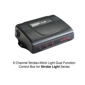 XKGLOW 6 Channel LED Work Light Strobe Control Box (XK051004-BOX)