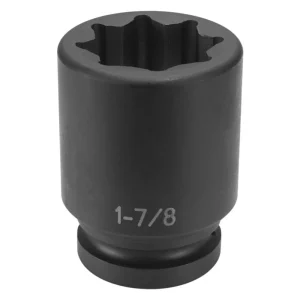 Grey Pneumatic 1″ Drive 2″ 8-Point Deep Impact Socket (4564SD)