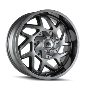 Mayhem Hatchet 8106 Gloss Gunmetal Wheels