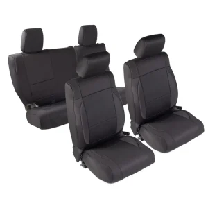 Smittybilt Neoprene Seat Cover Set for 08-12 Wrangler JK 4DR (SMB471701)