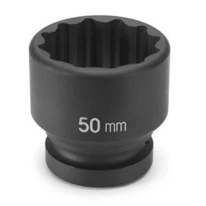 Grey Pneumatic 46Mm X 12 Point Short 1-1/2″ Drive Impact Socket (6246M)