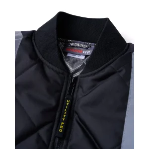 Utility Pro Enhanced Visibility Warm Up Insulated Safety Vest with Reflective Lining - view 4