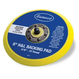 Eastwood 6 Inch Hook and Loop Backing Pad (16141)