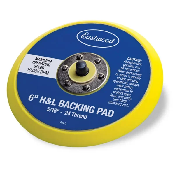 Eastwood 6 Inch Hook and Loop Backing Pad (16141)