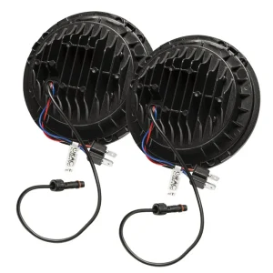 Oracle Lighting Jeep Wrangler JL Gladiator JT 7″ LED Headlights ColorSHIFT® (5769J-332) - view 4