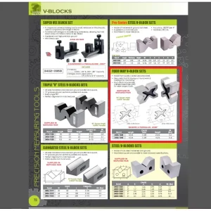 HHIP 120 X 120 X 35MM FOUR WAY V-BLOCK SET (3406-1045) - view 2