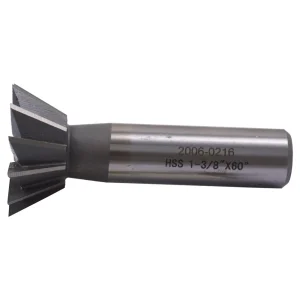 HHIP 1-3/8″ 60 DEGREE HIGH SPEED STEEL DOVETAIL CUTTER (2006-0216) - view 2