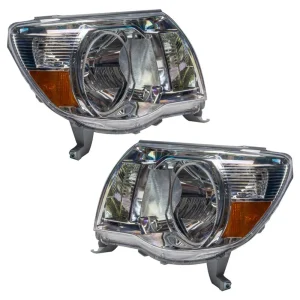 Oracle Lighting 2005-2011 Toyota Tacoma Pre-Assembled LED Halo Headlights (8109-001, 8109-330, 8109- - view 2