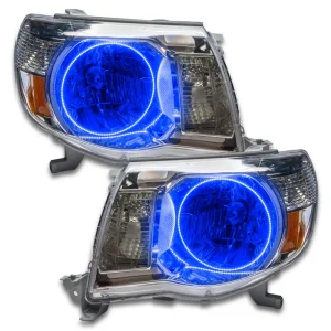 Oracle Lighting 2005-2011 Toyota Tacoma Pre-Assembled LED Halo Headlights (8109-001, 8109-330, 8109- - view 4