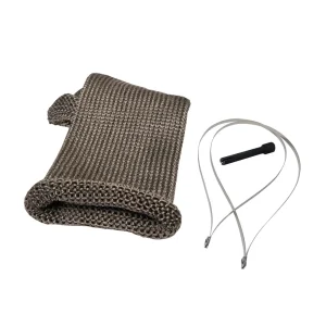 DEI Titanium Knit Exhaust Sleeve 3in x 12in (10049)