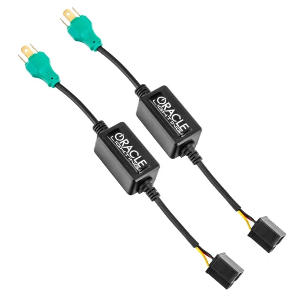 Oracle Lighting H4 LED CANBUS Flicker-Free Adapters (Pair) (2071-504)