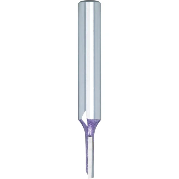 Grizzly Industrial Super-Duty Single Fluted Straight Bit – 1/4″ Shank (C1460Z, C1462Z, C1463Z)