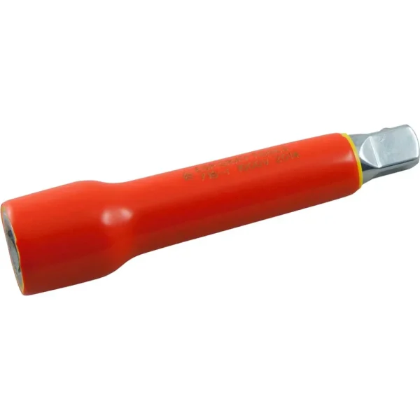Gray Tools 1/2″ Drive Extension, 5″ Long, 1000V Insulated (718-I)