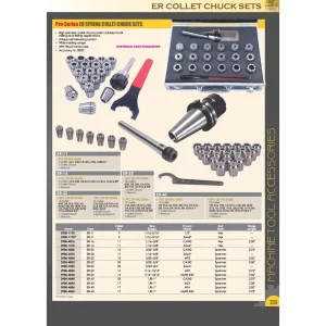 PRO-SERIES PRO-SERIES R8 ER-40 DRAWBAR END COLLET CHUCK WITH SPANNER NUT (3901-5069)