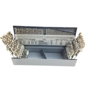 PRO-SERIES 115 PIECE BRIGHT FINISH HIGH SPEED STEEL JOBBER DRILL SET – USA (5001-0115) - view 2