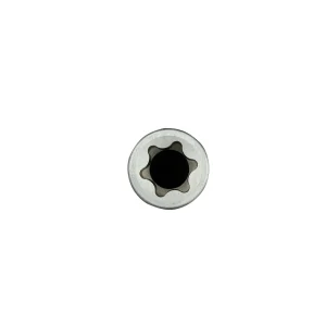 E7 TORX® socket, 1/4” square drive, satin chrome - view 2