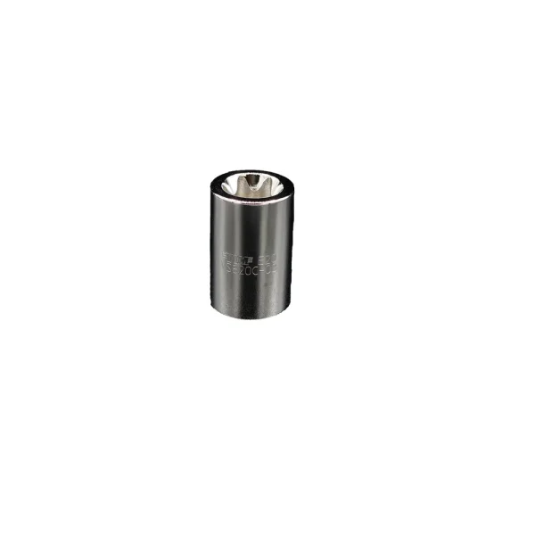 E20 TORX® Socket x 1/2″ square drive, chrome