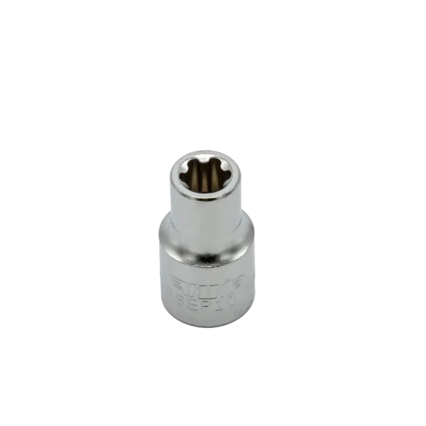 EP10 – TORX® Plus Socket, 3/8″ square drive, satin chrome