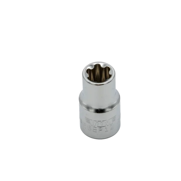 EP12 – TORX® Plus Socket, 3/8″ square drive, satin chrome