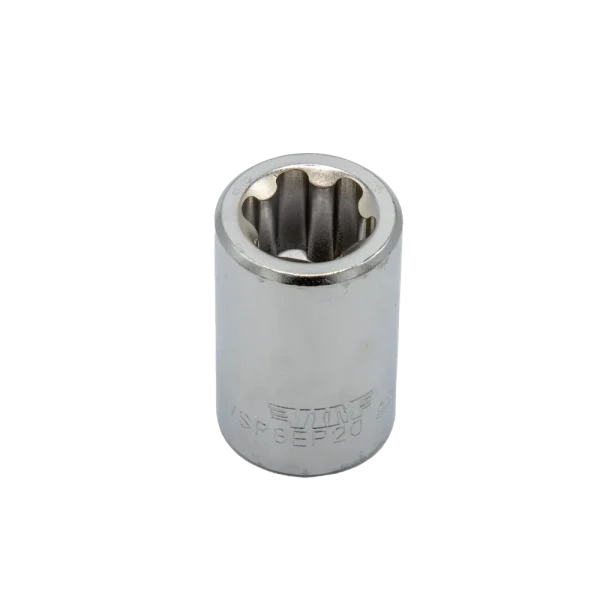 EP20- TORX® Plus Socket, 1/2″ square drive, satin chrome
