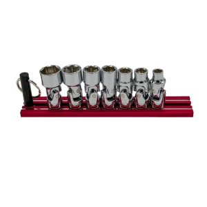 Vim Universal SAE Socket Set, 7 pc 1/4″ thru 9/16″, on red Magrail - view 2