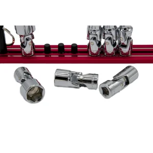 Vim Universal SAE Socket Set, 7 pc 1/4″ thru 9/16″, on red Magrail - view 4