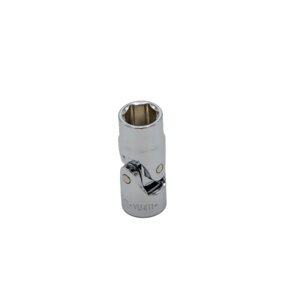 11/32″ Universal Joint Shallow Chrome socket, 1/4″ drive