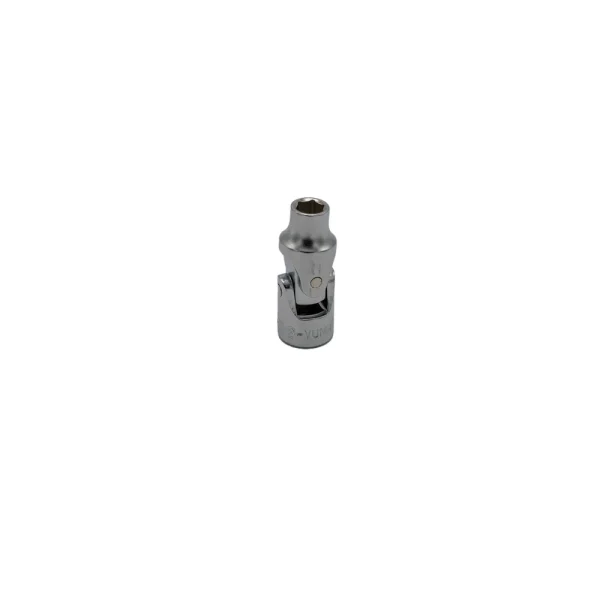 6M Universal Joint Shallow Chrome socket, 1/4″ drive