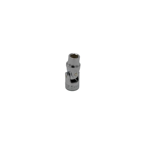 7M Universal Joint Shallow Chrome socket, 1/4″ drive