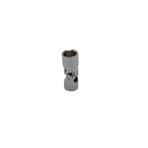 11M Universal Joint Shallow Chrome socket, 1/4″ drive