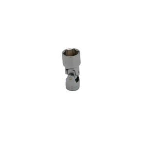 13M Universal Joint Shallow Chrome socket, 1/4″ drive