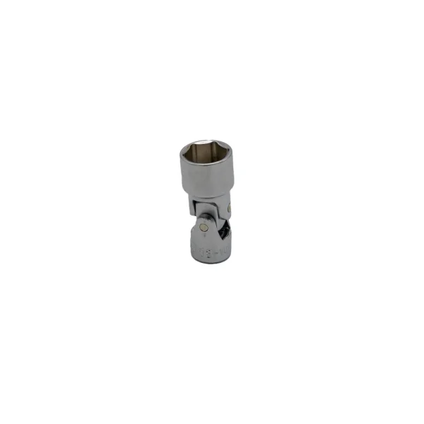 13M Universal Joint Shallow Chrome socket, 1/4″ drive