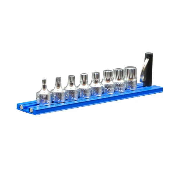 8 PC. XZN STUBBY DRIVER SET – 1/4″ DR. W/ MAGRAIL XZN4 THROUGH XZN12